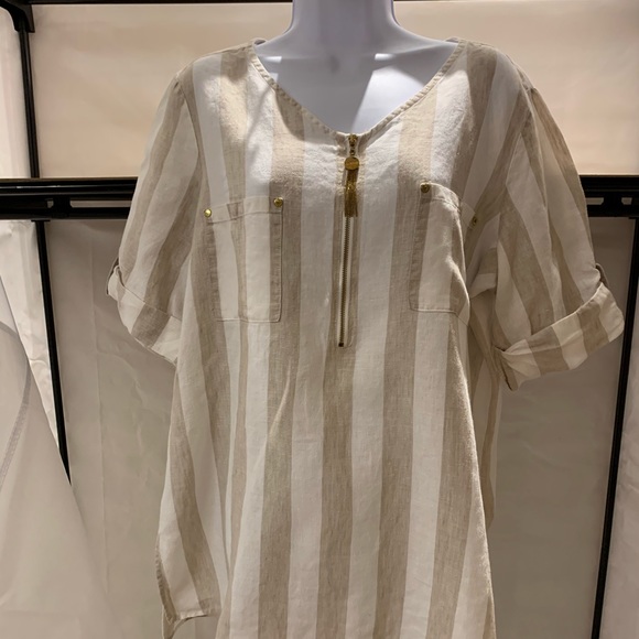 Ellen Tracy Tops - Ellen Tracy Linen Blouse